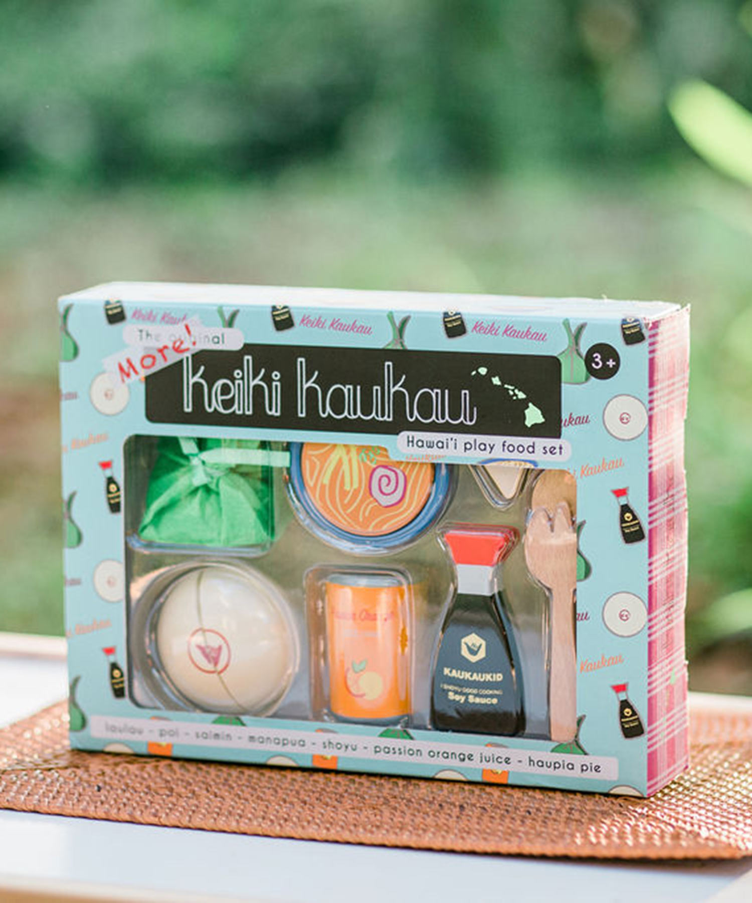 MORE! ハワイアンフード 木製おままごとセット/Keiki Kaukau