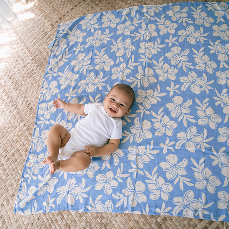 バンブー・モスリン Plumeria Dreams／ Coco Moon